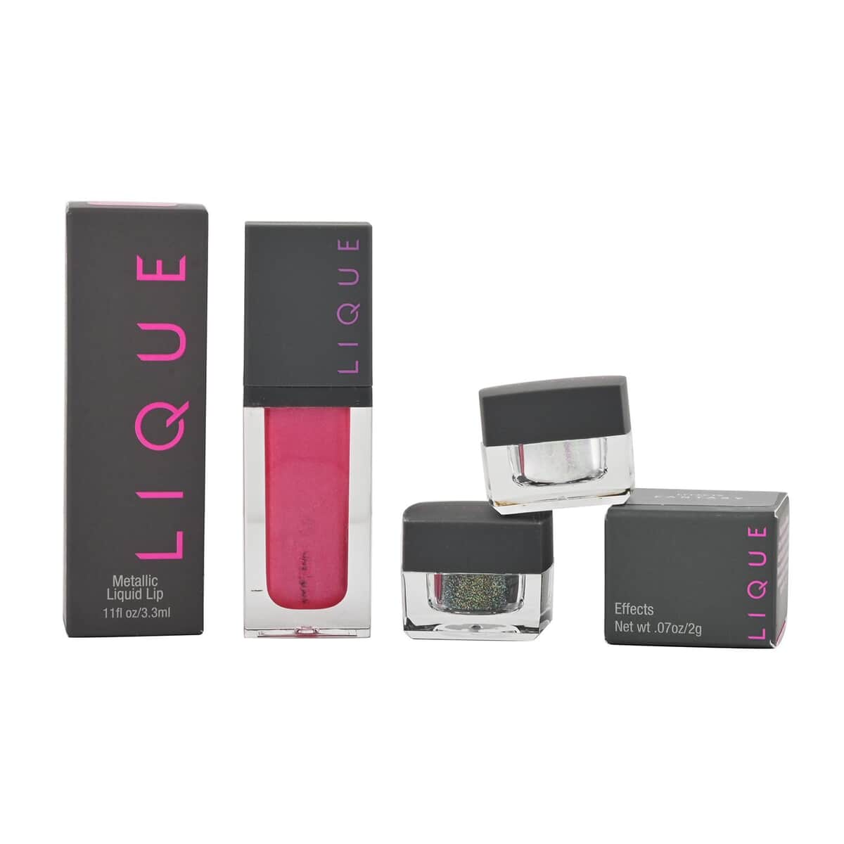 Closeout Lique Set of 1 Liquid Lip and 2 Effect Powders image number 0
