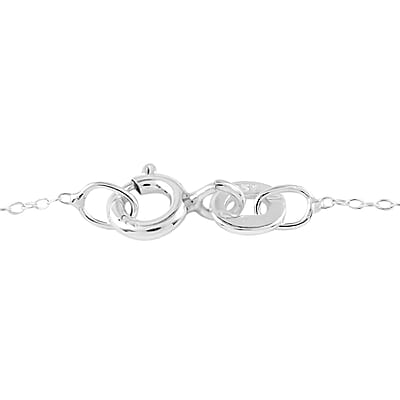 Sterling Silver Classic Cross Necklace 18 Inches 2.80 Grams