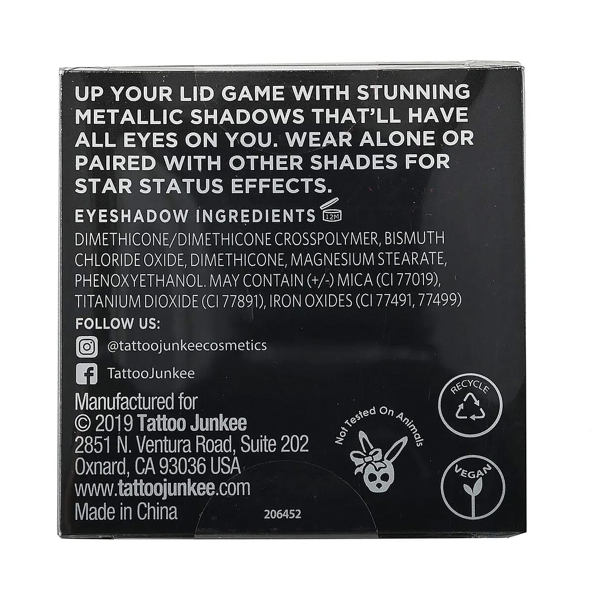Closeout Tattoo Junkee Starlight Eyeshadow image number 5