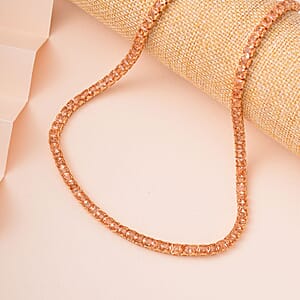 Simulated Champagne Diamond Bolo Necklace in Goldtone 16-28 Inches