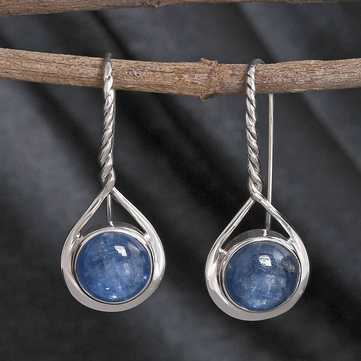 Bali Legacy Himalayan Kyanite Earrings in Sterling Silver 9.00 ctw image number 1