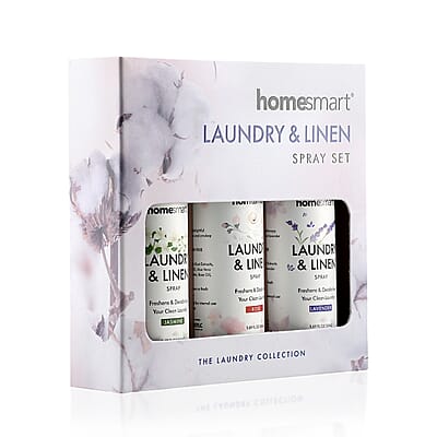 Homesmart Set of 3 Pillow Spray Fragrance: Lavender, Rose, Jasmine - 50 ml