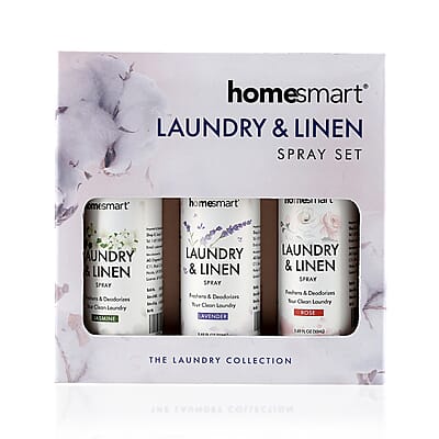 Homesmart Set of 3 Pillow Spray Fragrance: Lavender, Rose, Jasmine - 50 ml