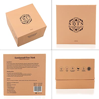 Kumkumadi Face Mask with Saffron & Lotus Extracts 3.30oz