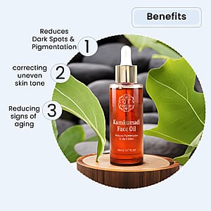 Marigold and Lotus Kumkumadi Face Oil with Saffron & Lotus Extracts 1.67oz