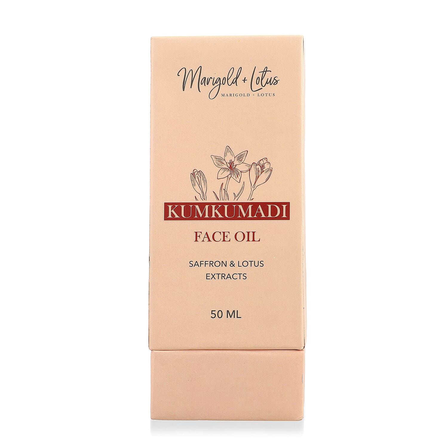 Marigold and Lotus Kumkumadi Face Oil with Saffron & Lotus Extracts 1.67oz