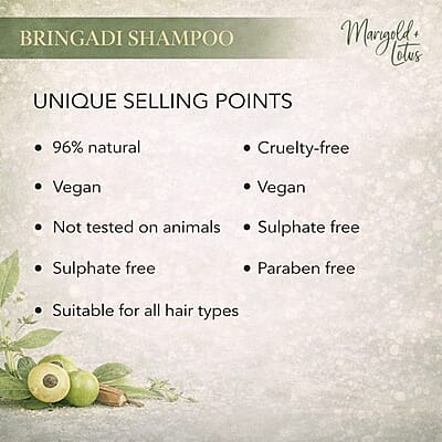Marigold + Lotus Bringadi Shampoo Volume 6.7oz