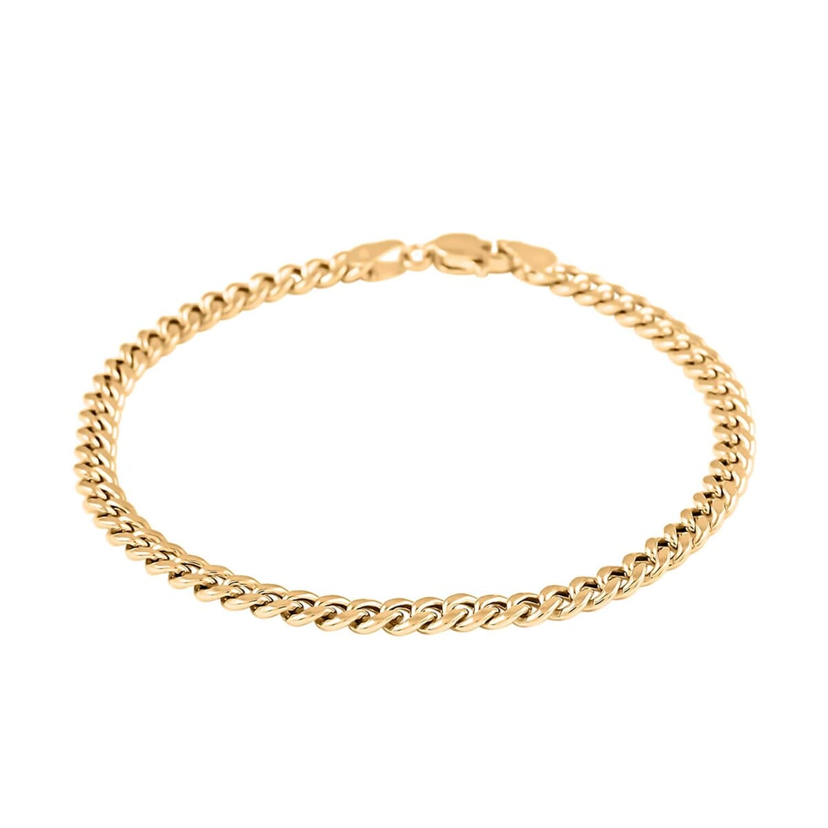 10K Yellow Gold 3.75 mm Miami Cuban Bracelet (7.00 In) 2.60 Grams image number 0