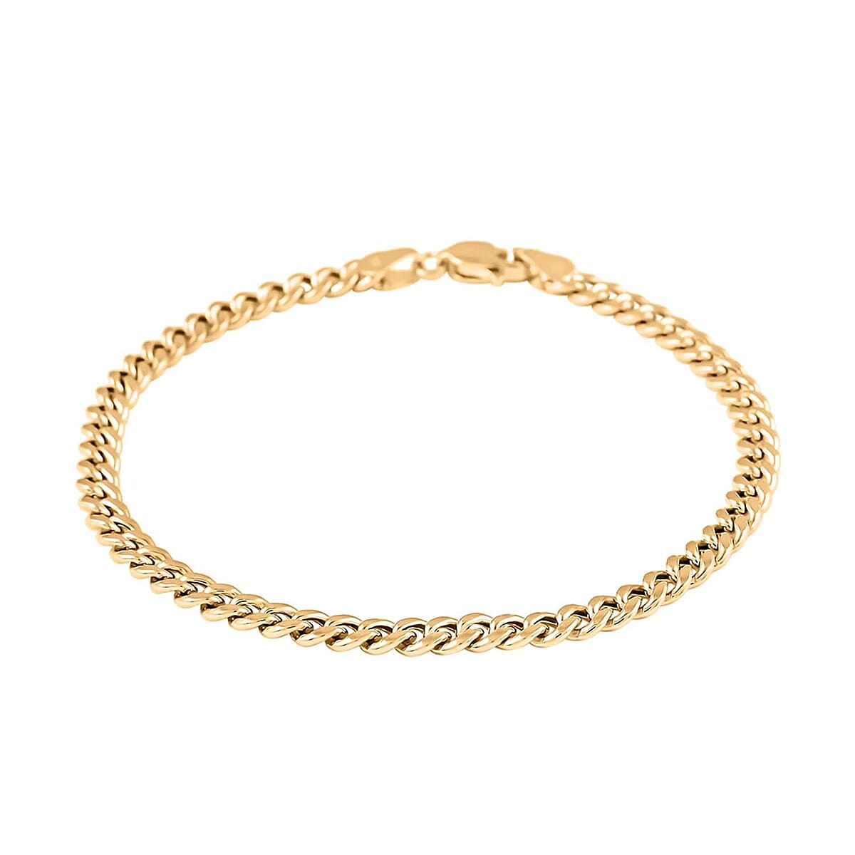 10K Yellow Gold 3.75 mm Miami Cuban Bracelet (8.00 In) 2.90 Grams image number 0