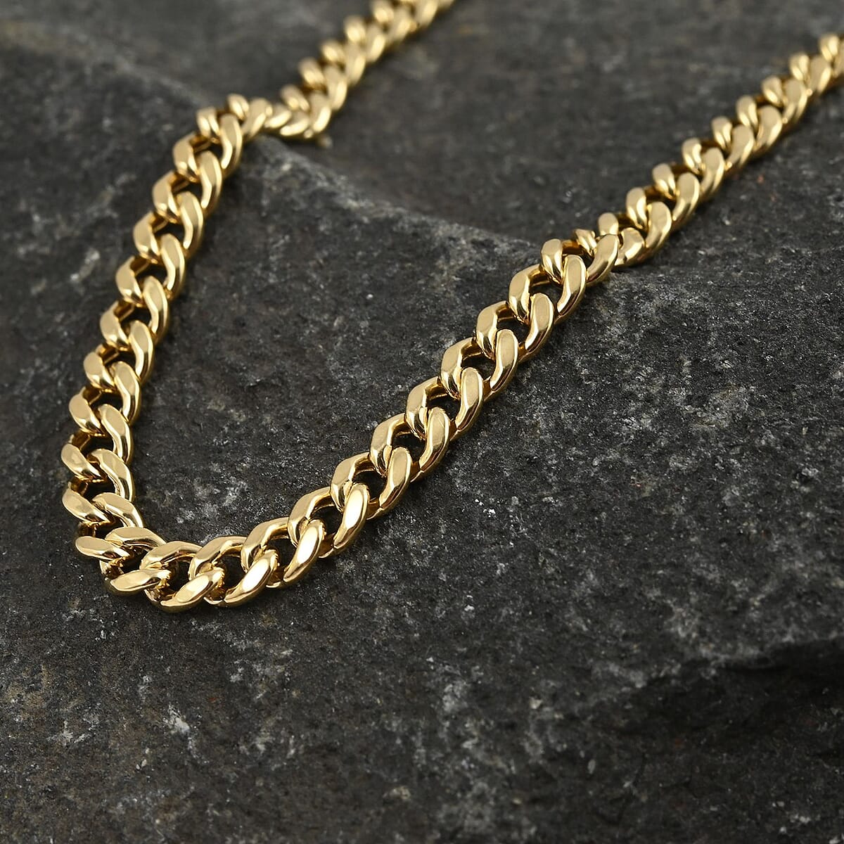 10K Yellow Gold 3.75 mm Miami Cuban Bracelet (8.00 In) 2.90 Grams image number 1