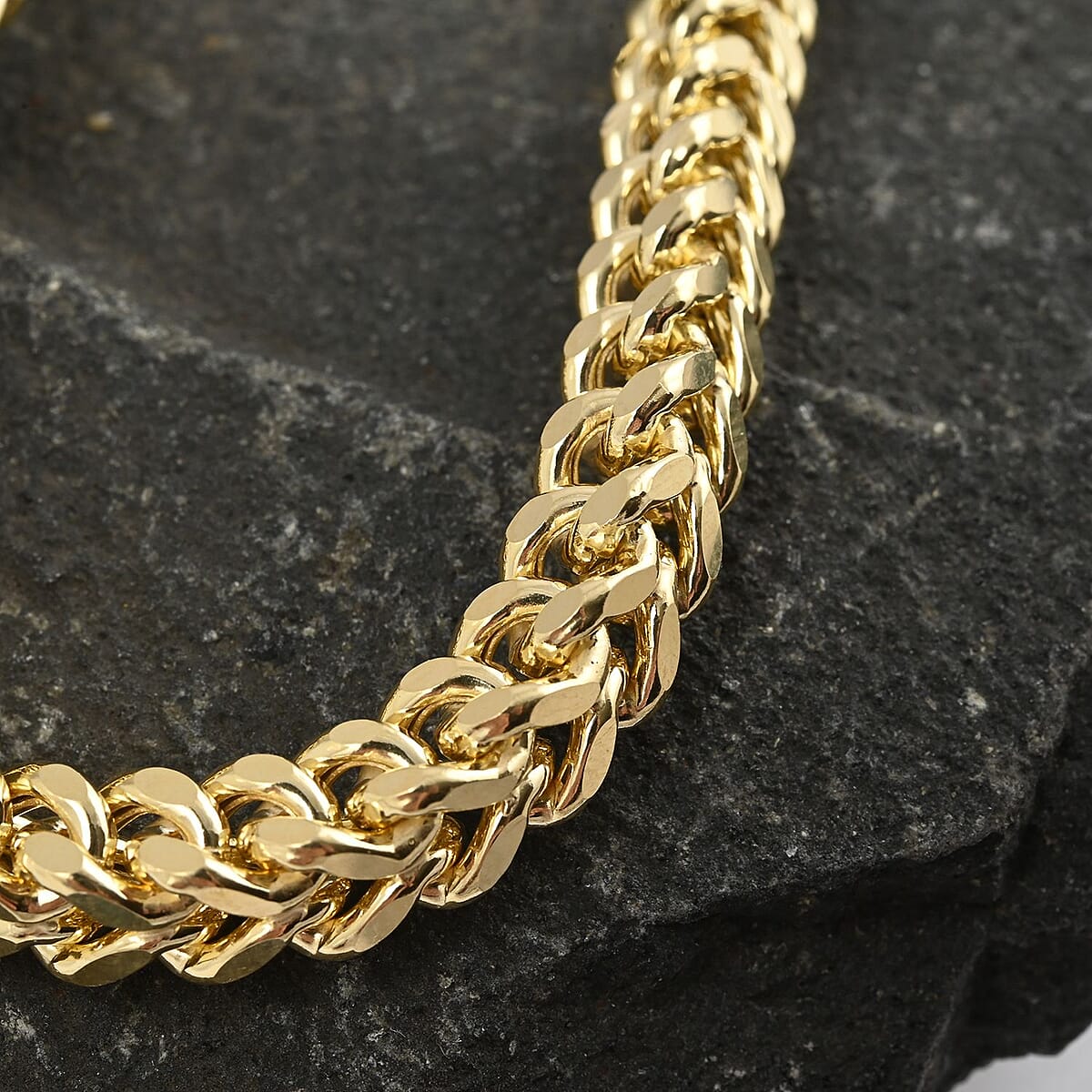 10K Yellow Gold 7mm Franco Necklace 22 Inches 51.90 Grams image number 1