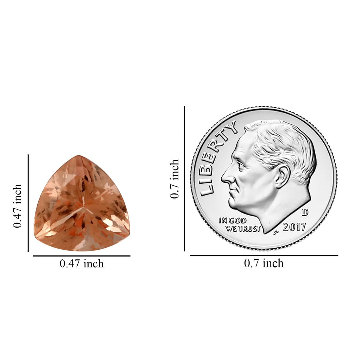 AAAA Marropino Morganite (Trl 12 mm) 5.00 ctw image number 3