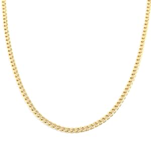 14K Yellow Gold Cuban Necklace 22 Inches 12.30 Grams