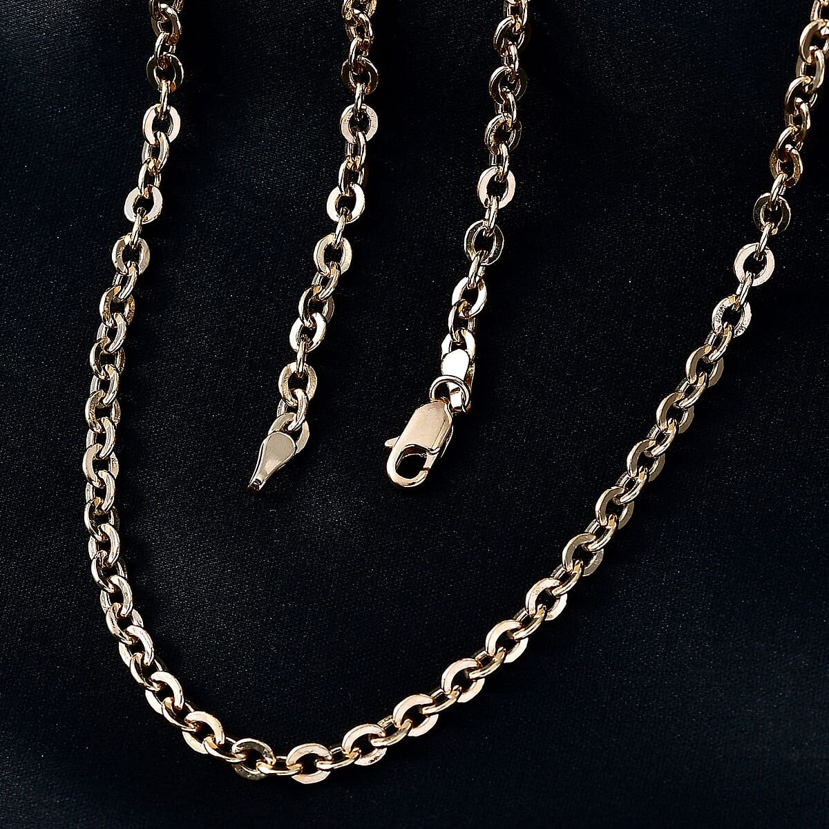 14K Yellow Gold Rolo Necklace (16 Inches) (2.9 g) image number 1