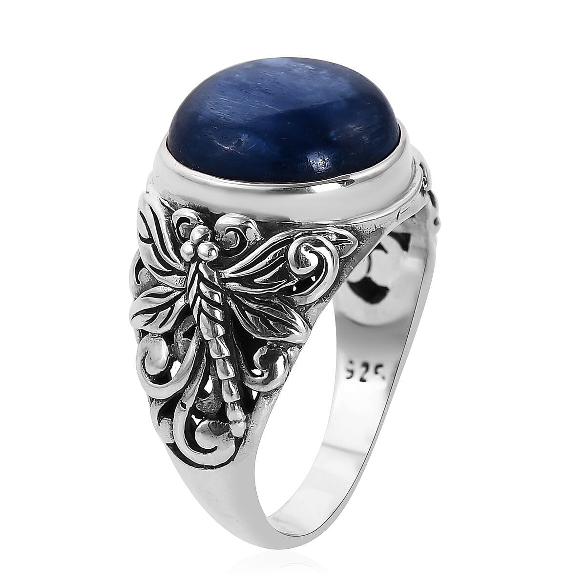 BALI LEGACY Himalayan Kyanite Ring in Sterling Silver 7.70 Grams 9.50 ctw image number 3