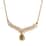 Premium Golden Tanzanite and Multi Gemstone Necklace 18 Inches in Vermeil Yellow Gold Over Sterling Silver 3.75 ctw