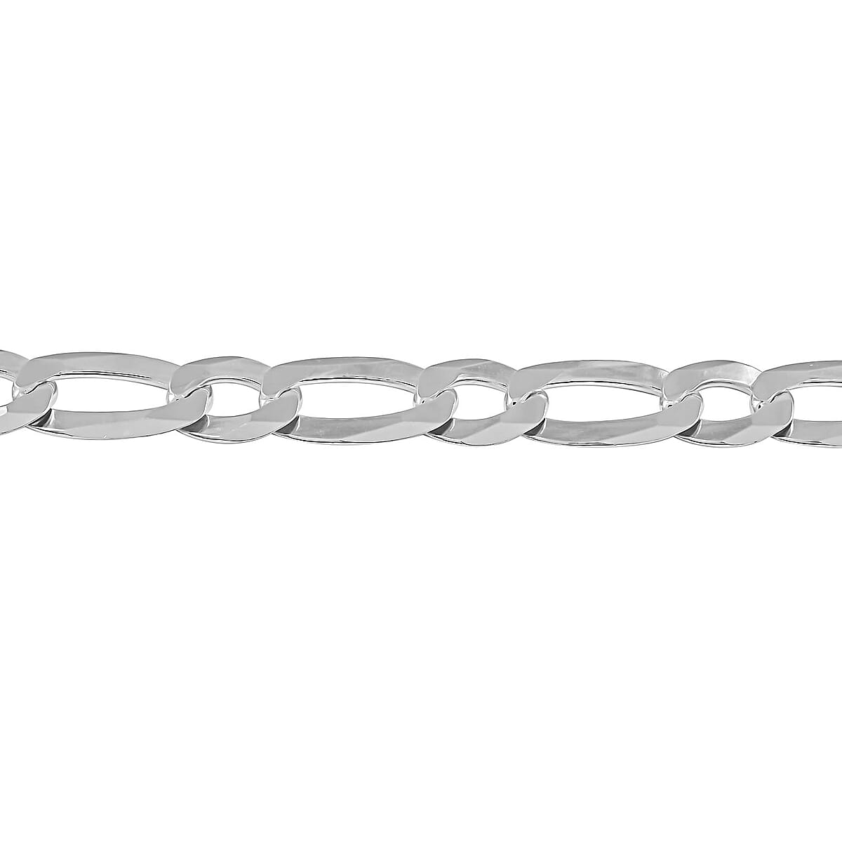 Italian Sterling Silver Link Bracelet (8.00 In) 13.50 Grams image number 1