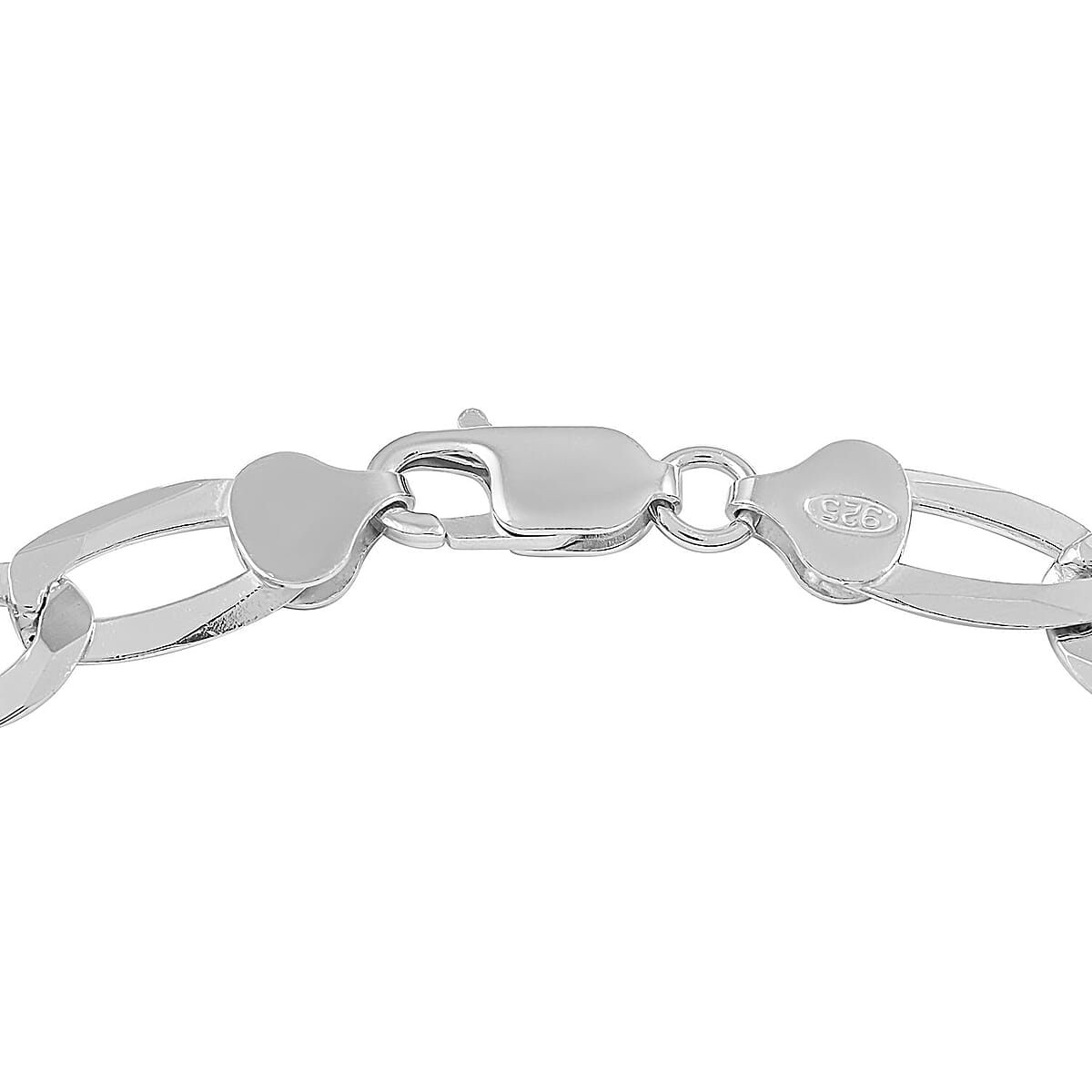Italian Sterling Silver Link Bracelet (8.00 In) 13.50 Grams image number 2