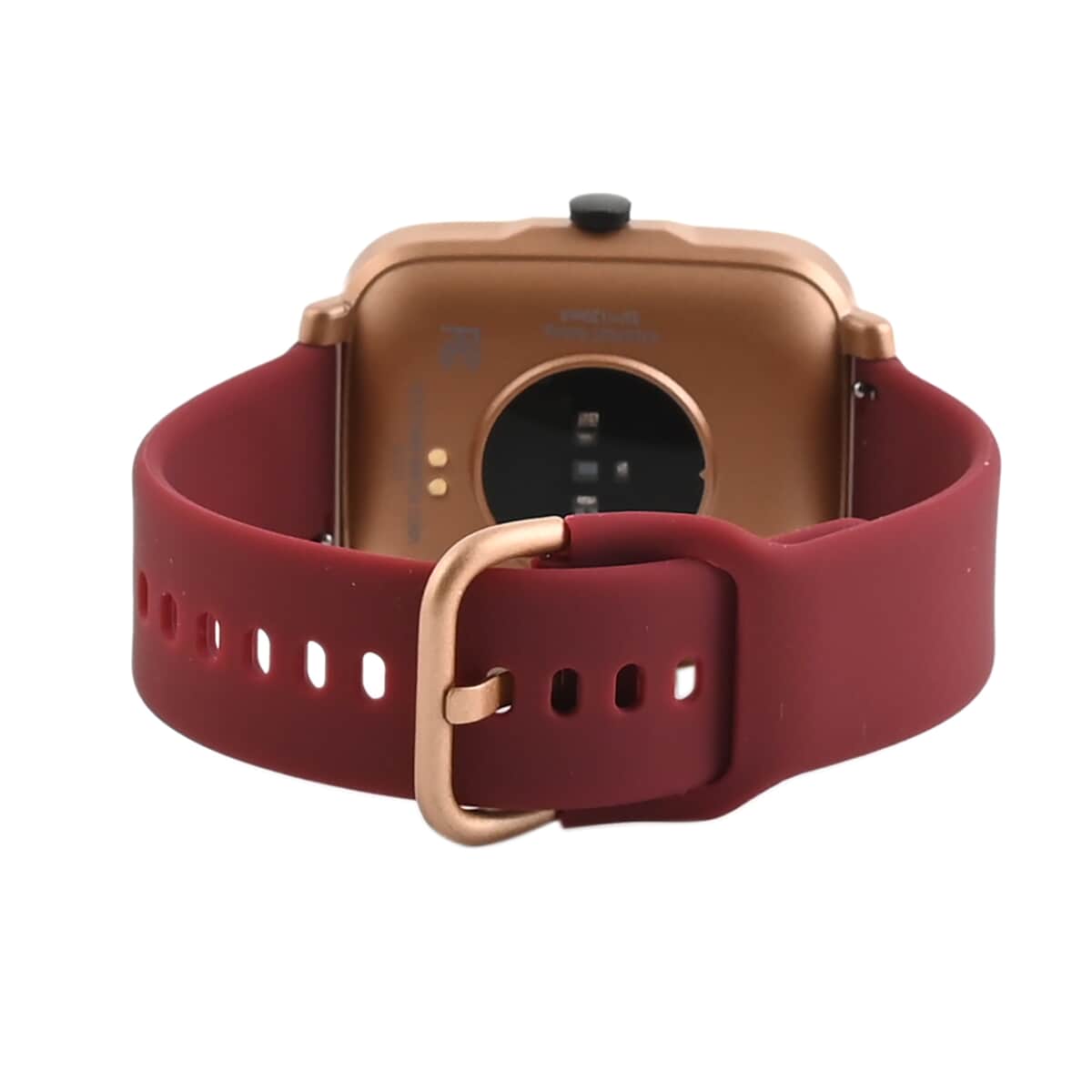 iTime Full Touch Screen Smart Watch with Burgundy Silicone Strap (40 mm Dial) image number 5