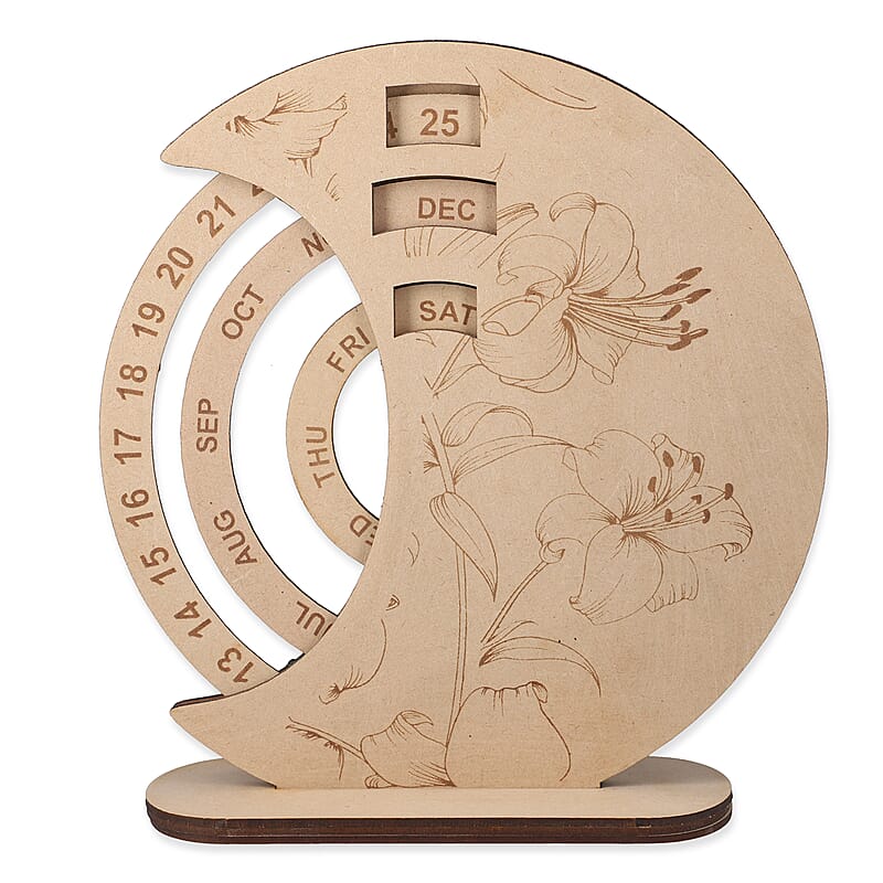 Perpetual Calendar with Stand