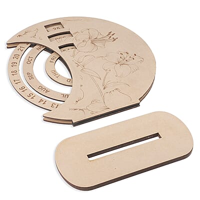 Perpetual Calendar with Stand