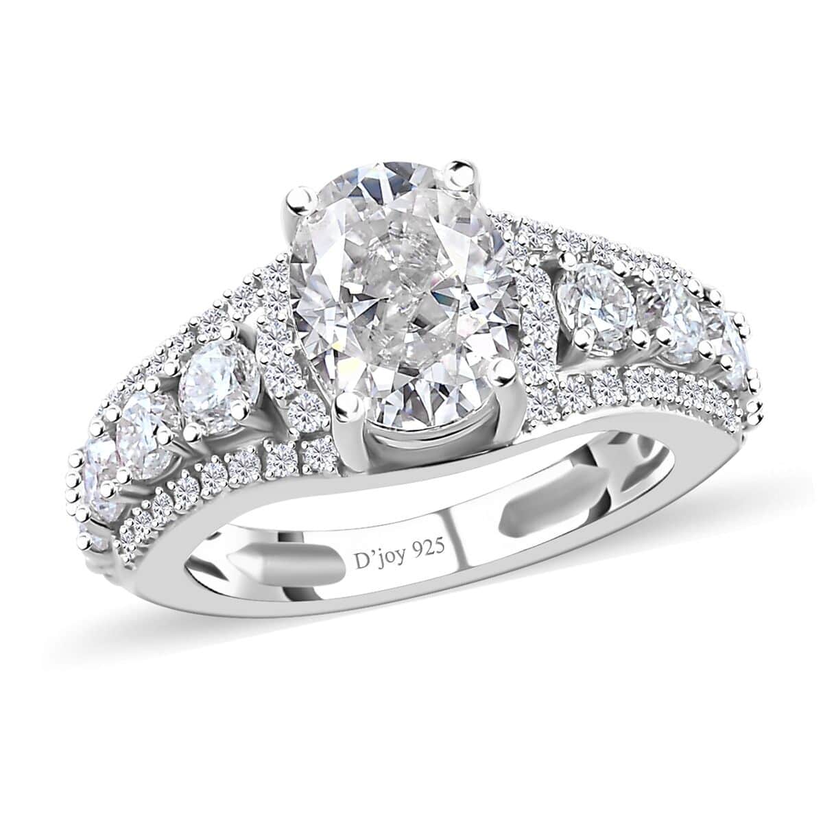 Buy Moissanite Ring, Sterling Silver Ring, Fashion Ring For Women