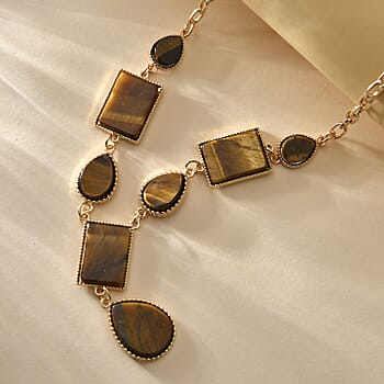 South African Yellow Tigers Eye - Product card gallery slide 2 (9431576346879)