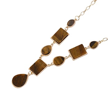 South African Yellow Tigers Eye - Product card gallery slide 3 (9431576346879)