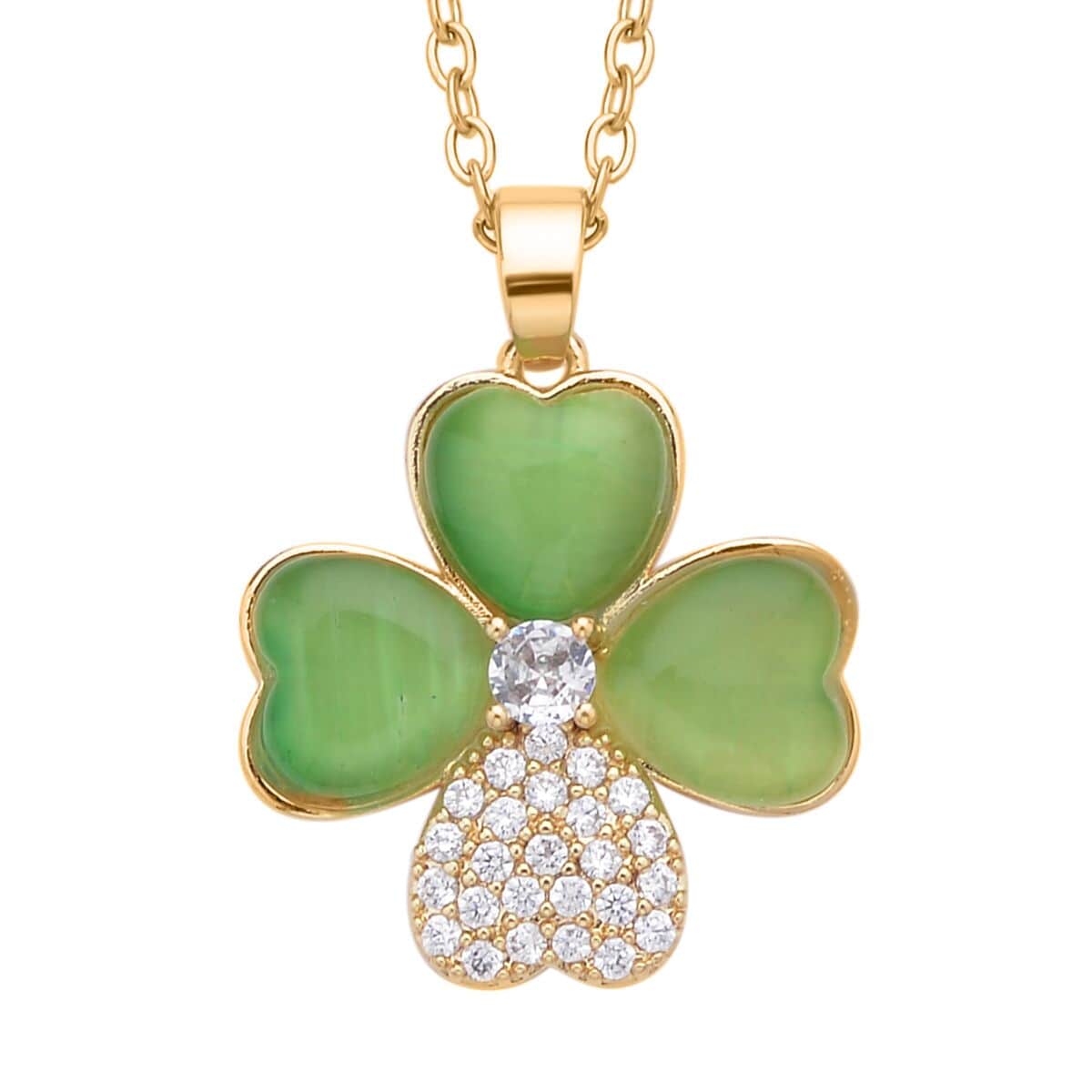 Four petal flower deals necklace