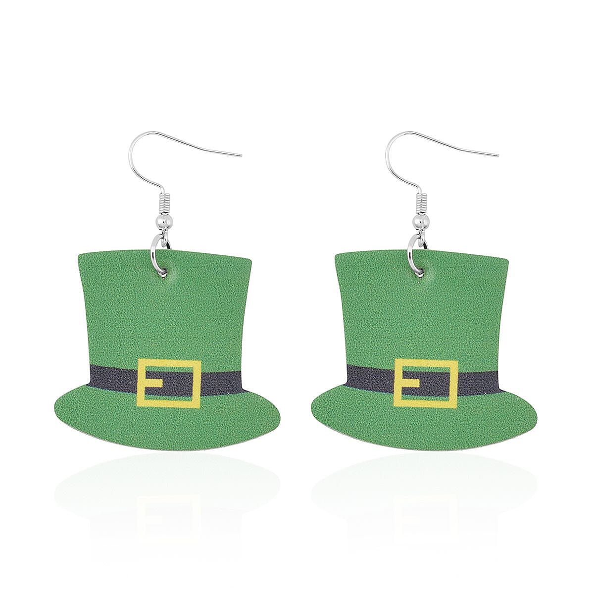 Hat Design Trendy Drop Earrings in Stainless Steel