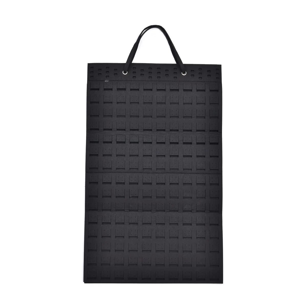 Black Earring Storage Bag (Hold Up to 300 Pairs) (22.5"x13.8") image number 0