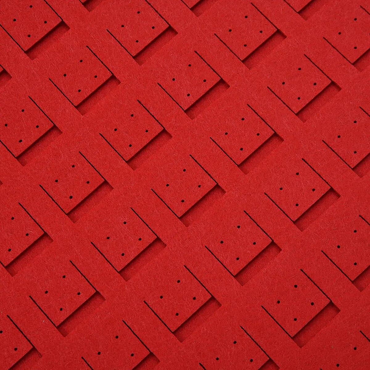 Red Color Earring Jewelry Storage Bag Hold Up to 300 Pairs Scratch Resistant, Vertical Hanging Earrings Organizer, Earrings Storage, Gifts For Her image number 6