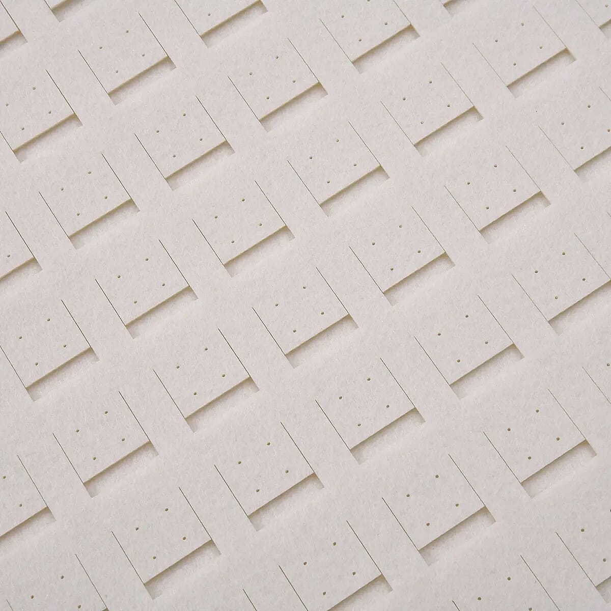 Cream Color Earring Jewelry Storage Bag Hold Up to 300 Pairs Scratch Resistant, Vertical Hanging Earrings Organizer, Earrings Storage, Gifts For Her image number 6