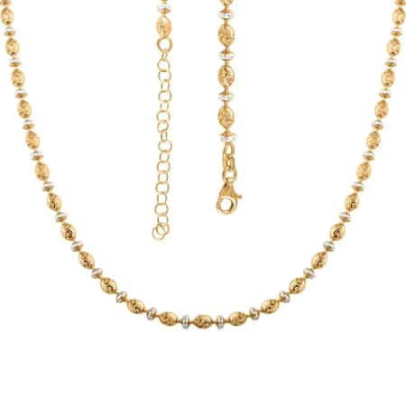 Italian 14K gold extendable necklace