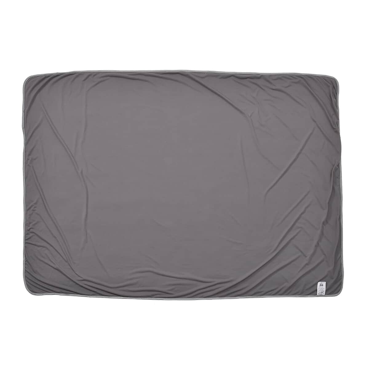 Homesmart Blue 70% Nylon and 30% Polyester Cooling Blanket (60"x80") image number 2