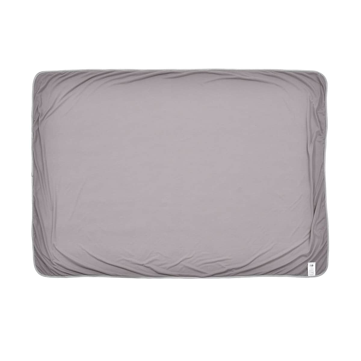 Homesmart Blue 70% Nylon and 30% Polyester Cooling Blanket (60x80) image number 2