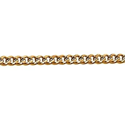 Curb Link Pendant Chain in 18K Yellow Gold 0.85 Grams 20 Inches