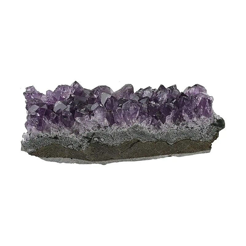 Amethyst Druzy -XS approx. 375.ctw, Amethyst Crystal Geode For Living Room Side Table Decor, Decorative Gems