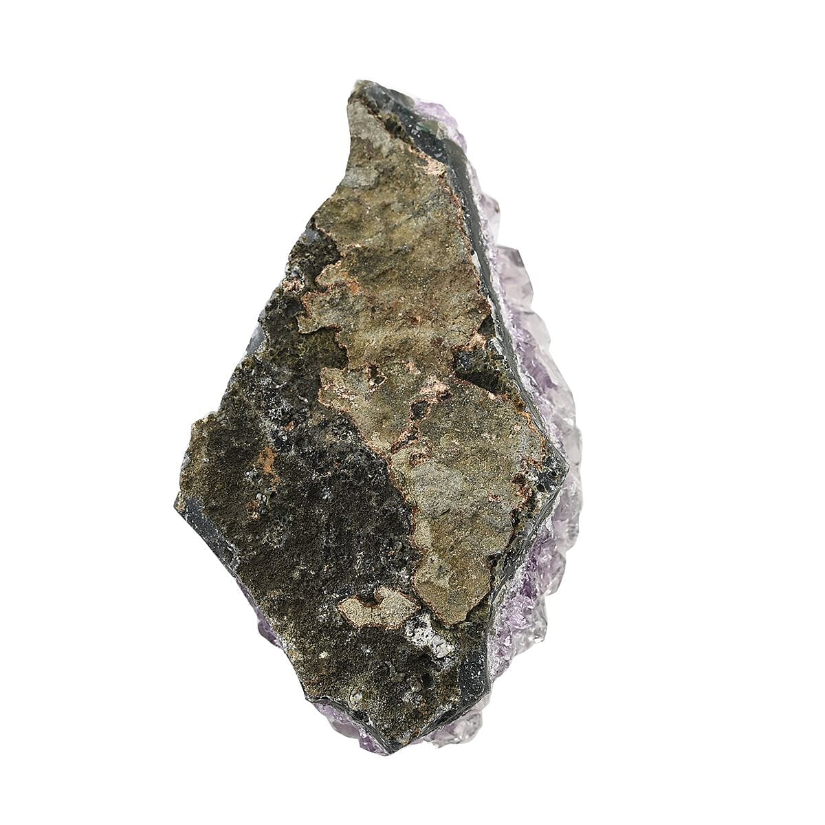 Amethyst Druzy -S Approx. 1011.5ctw, Amethyst Crystal Geode For Living Room Side Table Decor, Decorative Gems image number 2