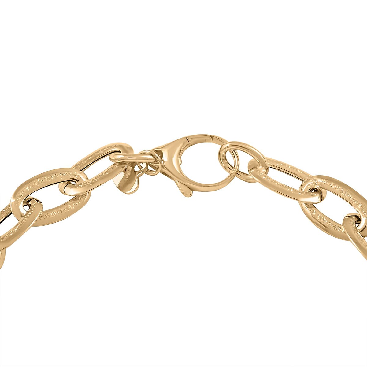 Gold Oro Breeze Diamond-Cut Italian 10K Yellow Bracelet (7.75 In) 2.90 Grams image number 3