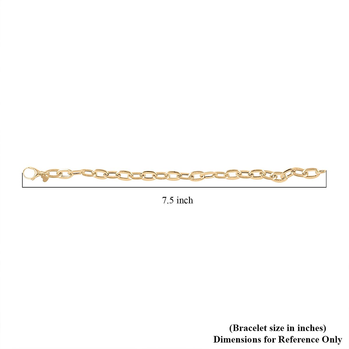 Gold Oro Breeze Diamond-Cut Italian 10K Yellow Bracelet (7.75 In) 2.90 Grams image number 4