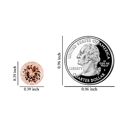 AAAA Marropino Morganite (Rnd 10 mm) 3.00 ctw