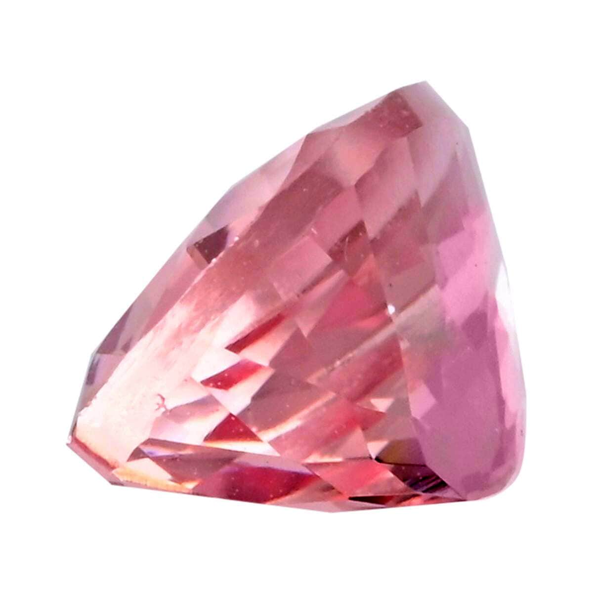 Pear Shaped Morganite, AAAA Palmeiras Pink Morganite, Loose Gemstone, Loose Stones, Certified Gemstone, Pink Morganite (Pear 10x6 mm) 1.20 ctw image number 1