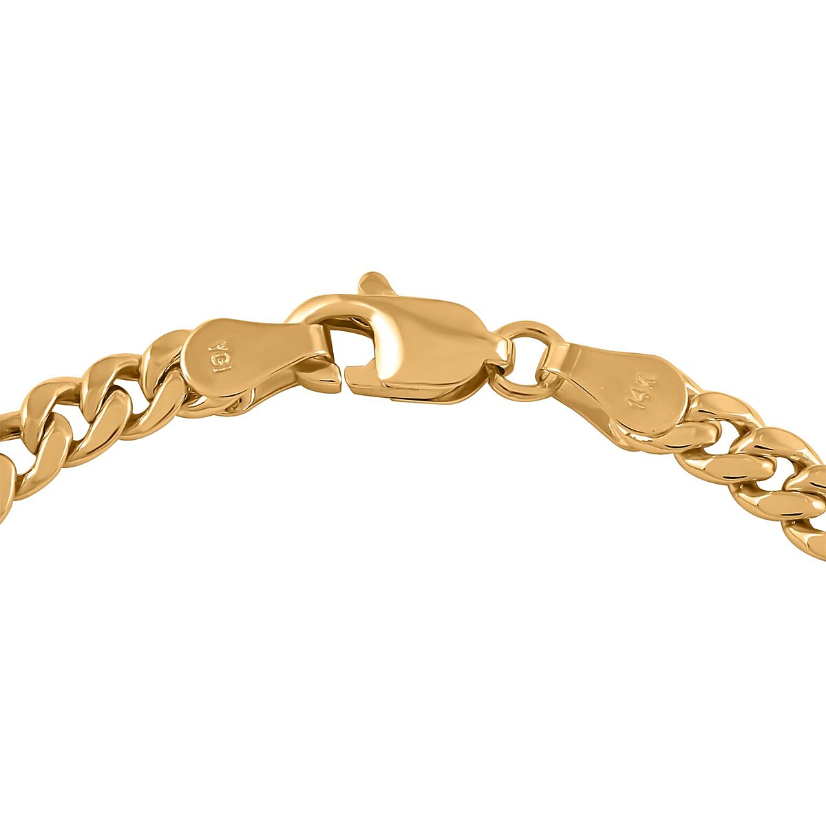 14K Yellow Gold Miami Ciban 100 ID Bracelet (6.00 In) 3.85 Grams (Delivery in 10-15 Business Days) image number 3