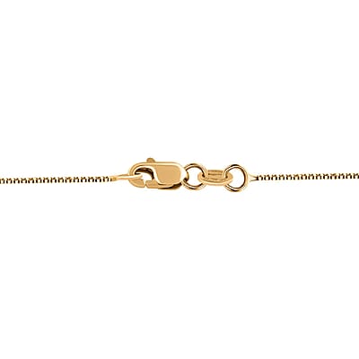 14K Yellow Gold Diamond Cut Bead and Butterfly Necklace 17 Inches 2.85 Grams
