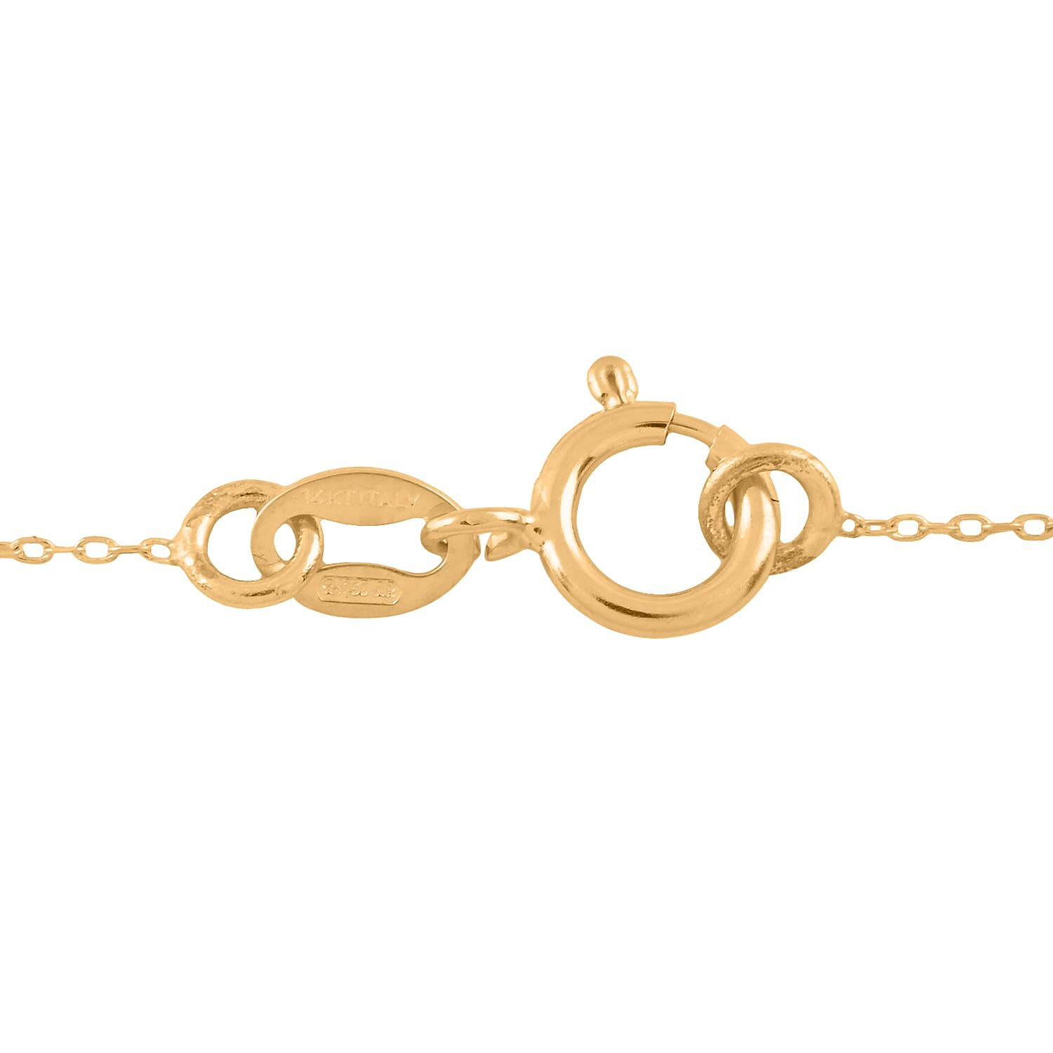 Sfera Italian 14K Yellow Gold Necklace 18 Inches 1.25 Grams