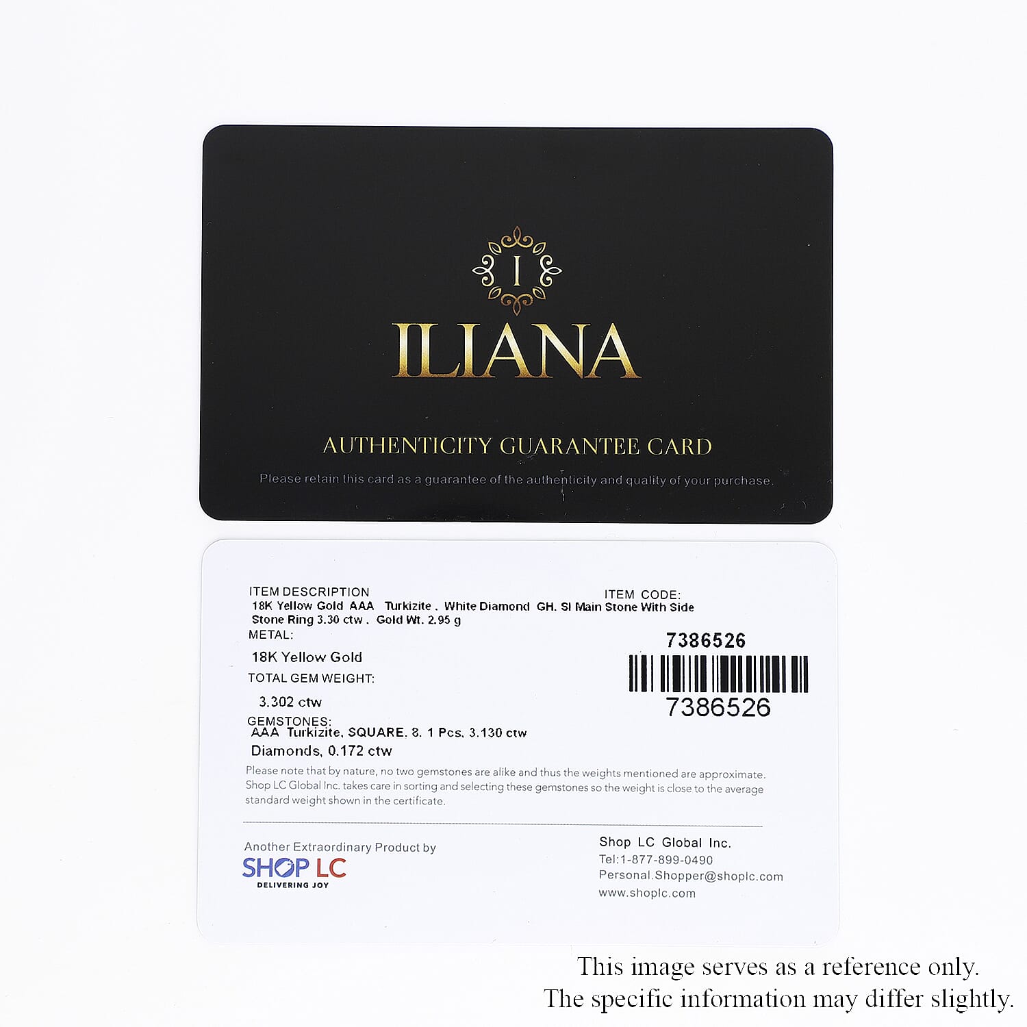 Iliana 18K Yellow Gold AAA Turkizite and G-H SI Diamond Ring (Size 7.0) 3.30 ctw