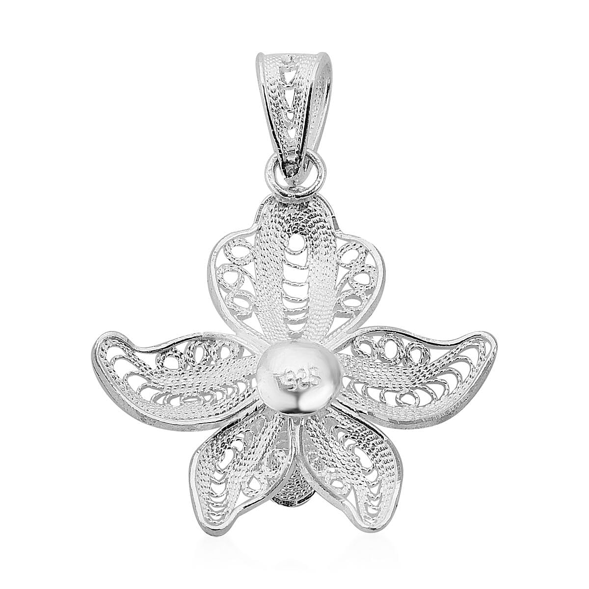 Sterling Silver Starfish Pendant 2.10 Grams image number 4