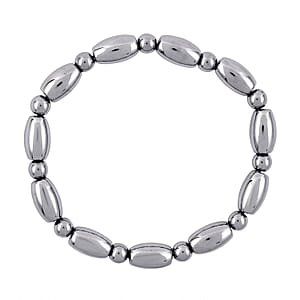  Terahertz 56.50 ctw Barrel Beaded Stretchable Bracelet