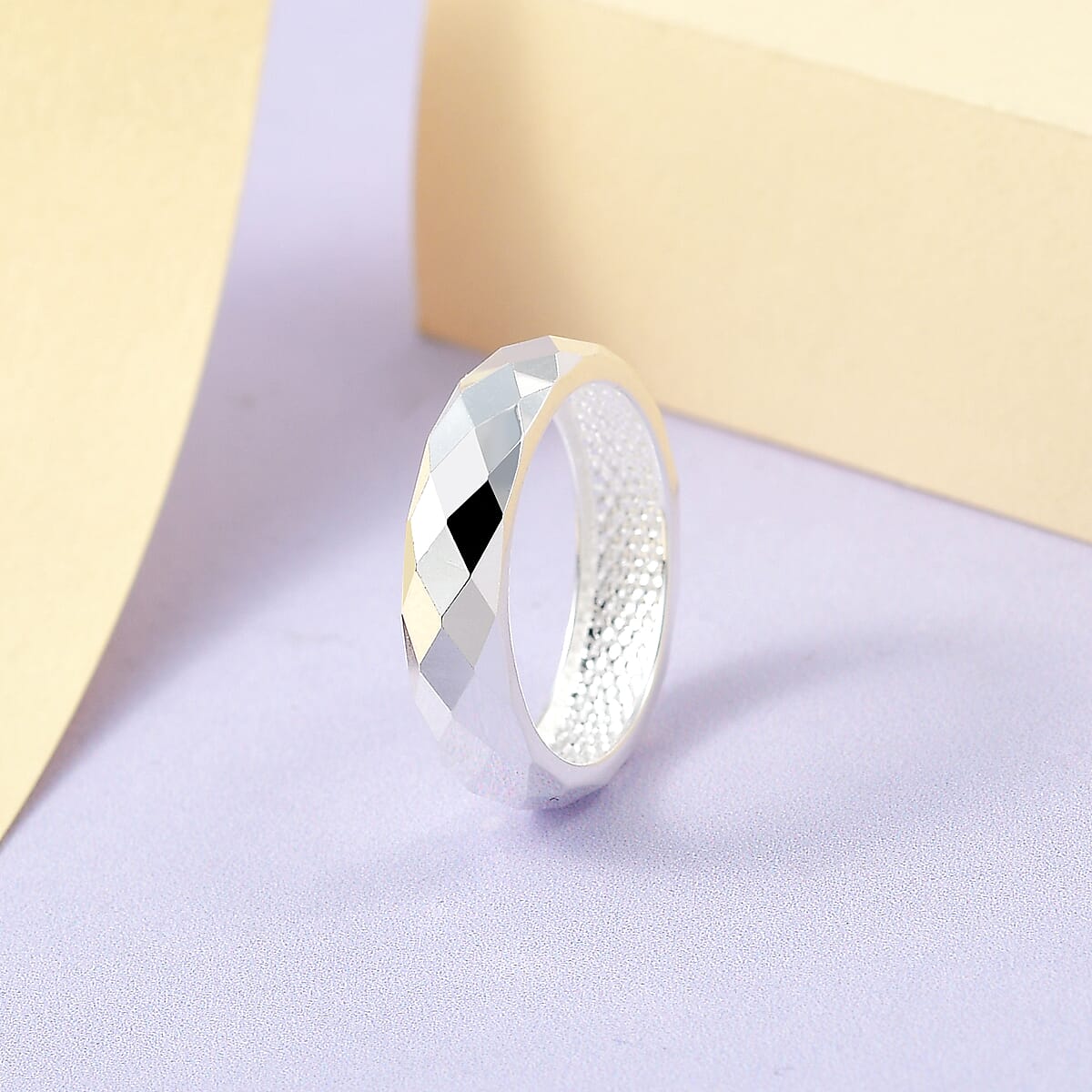 Sterling Silver Band Ring 1.85 Grams image number 1